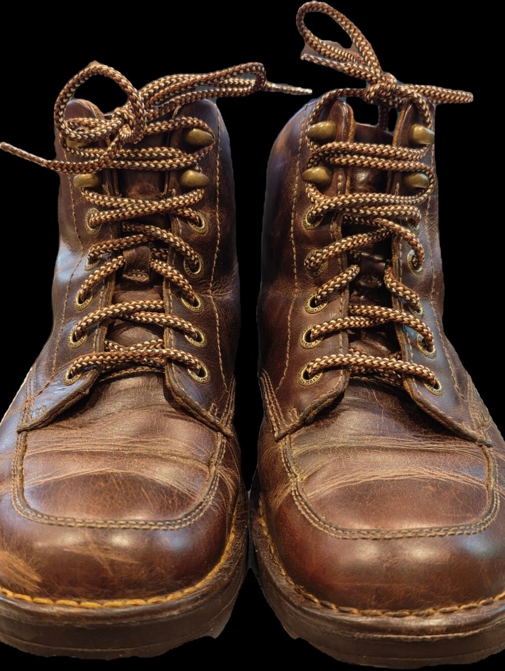 RARE - Men's Brown Leather Dr. Martens Kameron (BOUNCING SOLES) Lace-Up